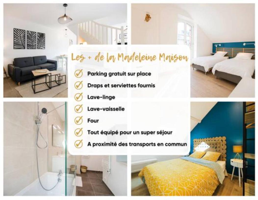 La Madeleine Maison *T3* Apartamento Orléans Exterior foto